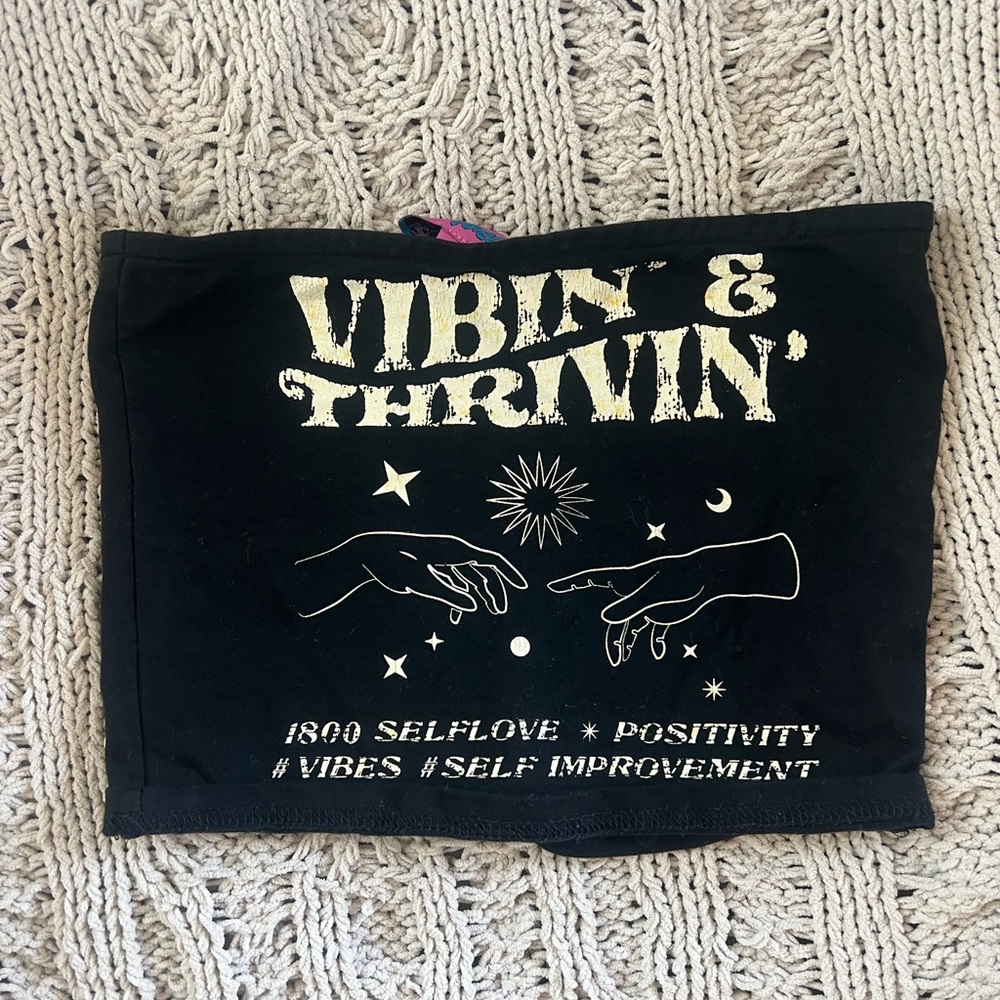 EDIKTED Vibin & Thrivin Tube Top